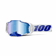 100% Armega Goggle Blue / Mirror Blue Lens 