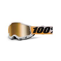 100% Accuri 2 Goggle Shiv / Mirror True Gold Lens