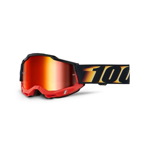 100% Accuri 2 Goggle Stamino 2 / Mirror Red Lens click to zoom image