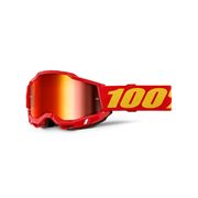 100% Accuri 2 Goggle Red / Mirror Red Lens 