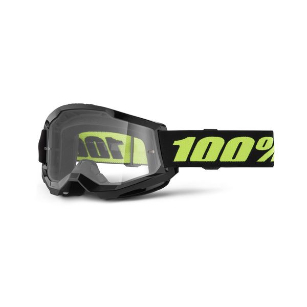 100% Strata 2 Goggle Solar Eclipse / Clear Lens click to zoom image