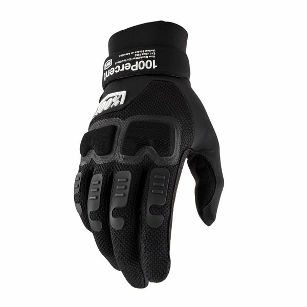 100% Langdale Gloves Black click to zoom image