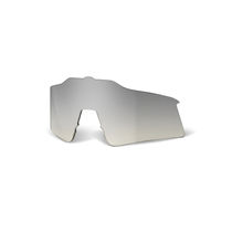 100% Speedcraft SL Replacement Lens - Low-light Yellow Silver Mirror
