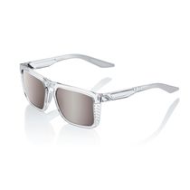 100% Renshaw Glasses - Polished Crystal Haze / HiPER Silver Mirror Lens
