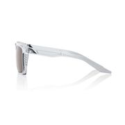100% Renshaw Glasses - Polished Crystal Haze / HiPER Silver Mirror Lens click to zoom image
