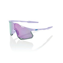 100% Hypercraft XS Glasses - Soft Tact Lavender / HiPER Lavender Mirror Lens