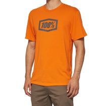 100% ICON Short Sleeve T-Shirt Orange