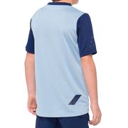 100% Ridecamp Youth Jersey 2022 Light Slate / Navy click to zoom image
