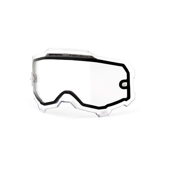 100% Armega Vented Dual Pane Lens Clear click to zoom image