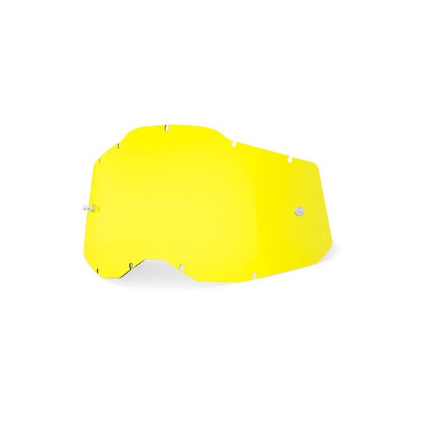 100% Racecraft 2 / Accuri 2 / Strata 2 Replacement Lens - Yellow click to zoom image