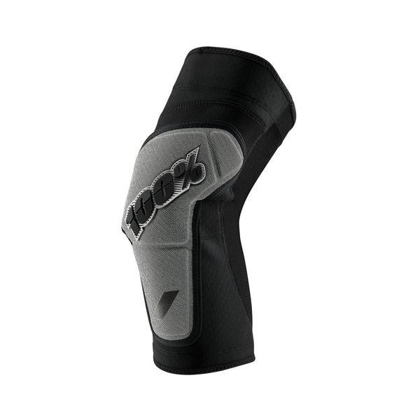 100% Ridecamp Knee Guard Black / Grey click to zoom image