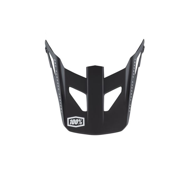 100% Status Youth Replacement Visor - Essential Black click to zoom image