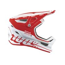 100% Status Helmet Topenga Red / White