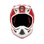100% Status Helmet Topenga Red / White click to zoom image