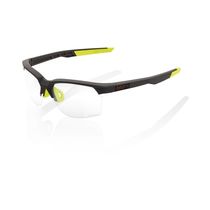 100% Sportcoupe Glasses - Soft Tact Cool Grey / Photochromic Lens