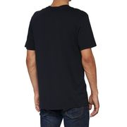 100% SERPICO Short Sleeve T-Shirt Black click to zoom image