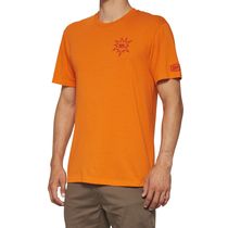 100% SERPICO Short Sleeve T-Shirt Orange
