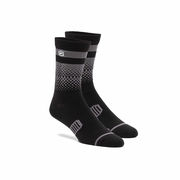 100% Advocate Performance Socks Black / Charcoal 