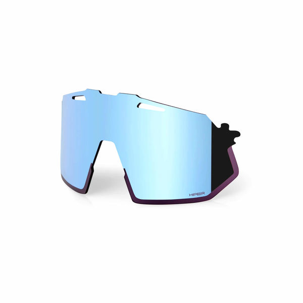 100% Hypercraft SQ Replacement Polycarbonate Lens - HiPER Blue Multilayer Mirror click to zoom image