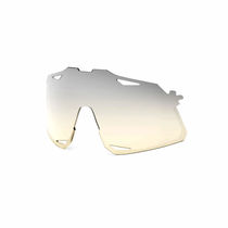 100% Hypercraft Replacement Polycarbonate Lens - Low-light Yellow Silver Mirror