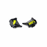 100% Racecraft / Accuri / Strata Replacement Canister Cover Black / Fluo Yellow 