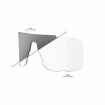100% Eastcraft Replacement Shield Lens - Photochromic Clear / Smoke