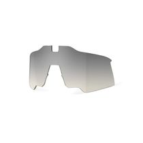 100% Speedcraft Air Replacement Lens - Low-light Yellow Silver Mirror