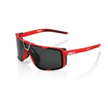 100% Eastcraft Glasses - Soft Tact Red / Black Mirror Lens