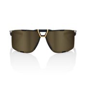 100% Eastcraft Glasses - Soft Tact Black / Soft Gold Mirror Lens click to zoom image