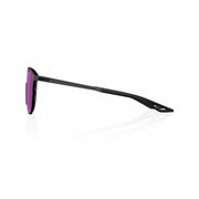 100% Legere Coil Glasses - Matte Gunmetal / Purple Multilayer Mirror Lens click to zoom image