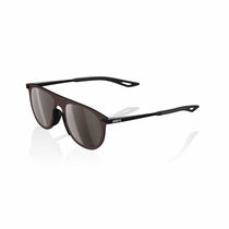 100% Legere Coil Glasses - Matte Black / HiPER Silver Mirror Lens