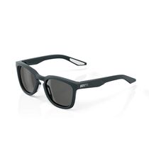 100% Hudson Glasses - Soft Tact Desert Shadow / Grey PEAKPOLAR Lens