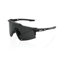 100% Speedcraft Glasses - Soft Tact Black / Smoke Lens