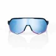 100% S2 Glasses - Black Holographic / HiPER Blue Multilayer Mirror Lens click to zoom image