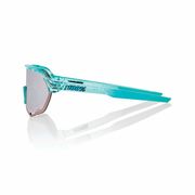 100% S2 Glasses - Polished Translucent Mint / HiPER Silver Mirror Lens click to zoom image