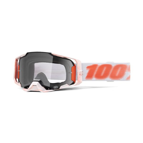 100% Armega Goggles Tubular / Clear Lens click to zoom image