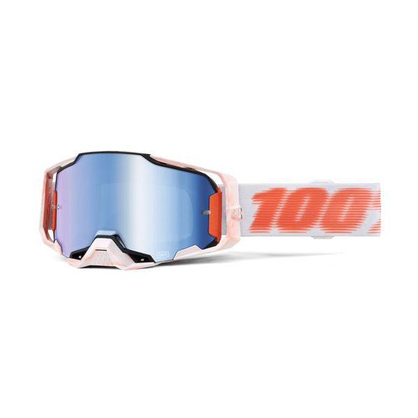100% Armega Goggle Tubular / Mirror Red Lens click to zoom image