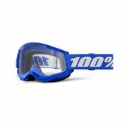 100% Strata 2 Youth Goggle Blue / Clear Lens 