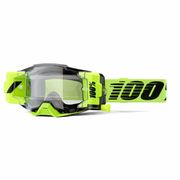 100% Armega Forecast Goggle Neon Yellow / Clear Lens 