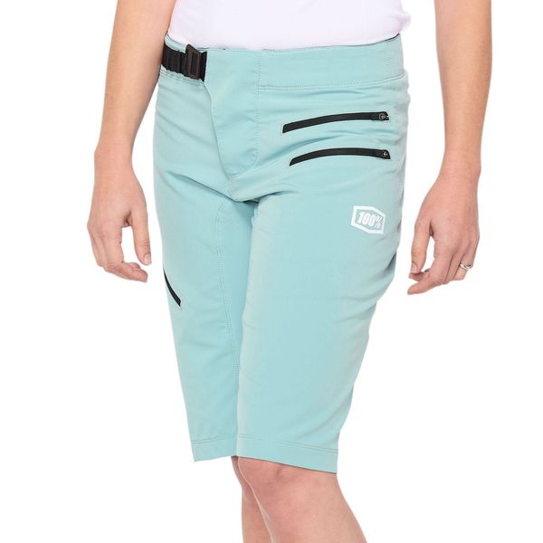 100% Airmatic Women's Shorts Seafoam click to zoom image
