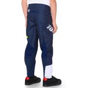 100% R-Core Youth Pants Dark Blue / Yellow click to zoom image