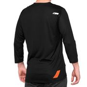 100% Airmatic andfrac34; Sleeve Jersey Black / Orange click to zoom image