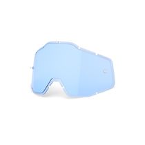 100% Accuri / Racecraft / Strata Anti-Fog Injected Replacement Lens Blue