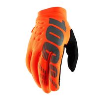 100% Brisker Cold Weather Youth Glove 2019 Fluo Orange