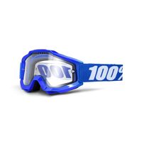 100% Accuri Enduro MTB Goggles Reflex Blue / Clear Lens