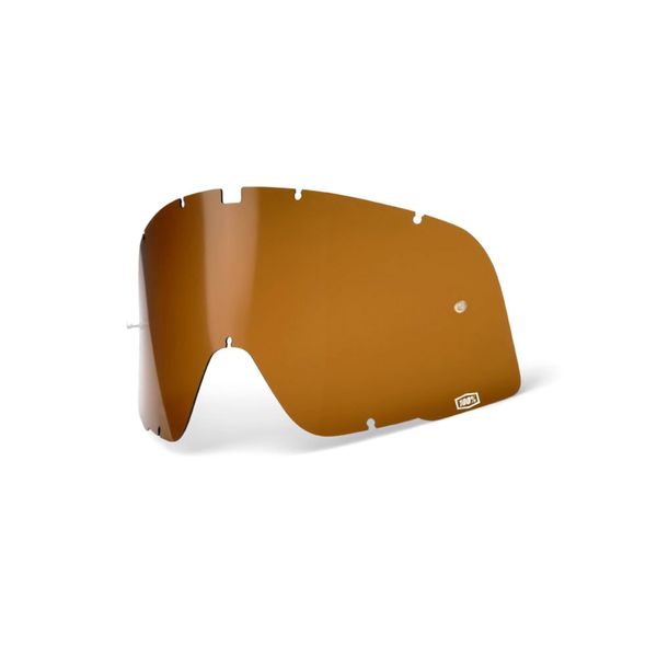 100% Barstow Replacement Dalloz Curved Lens - Bronze click to zoom image