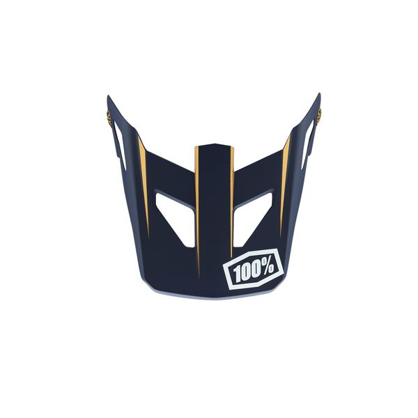 100% Status Replacement Visor LTD Navy click to zoom image