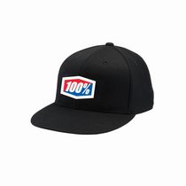 100% J-FIT Flexfit Hat Black
