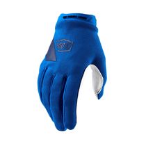 100% Ridecamp Women's Glove Blue