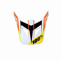 100% Status Youth Replacement Visor D-Day White